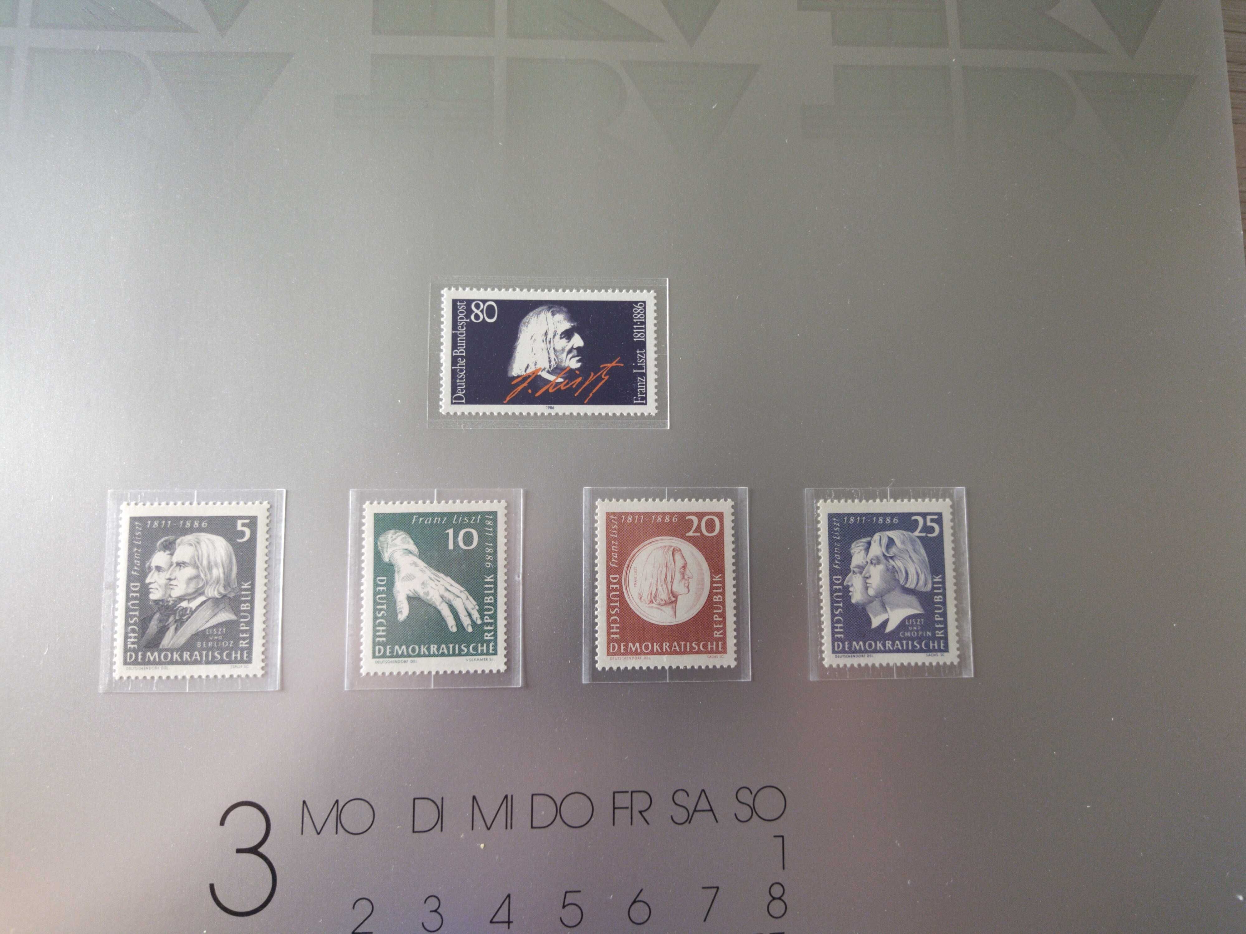 Колекция пощенски марки на тема Музика