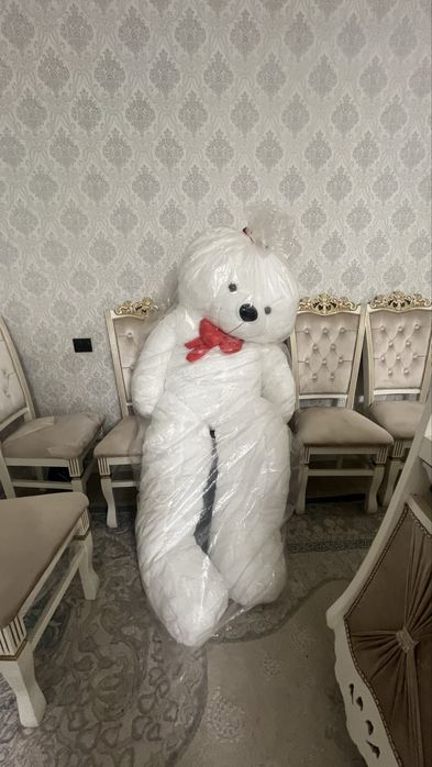 Мишка болшой белый