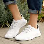 Бели мрежести маратонки Allbirds