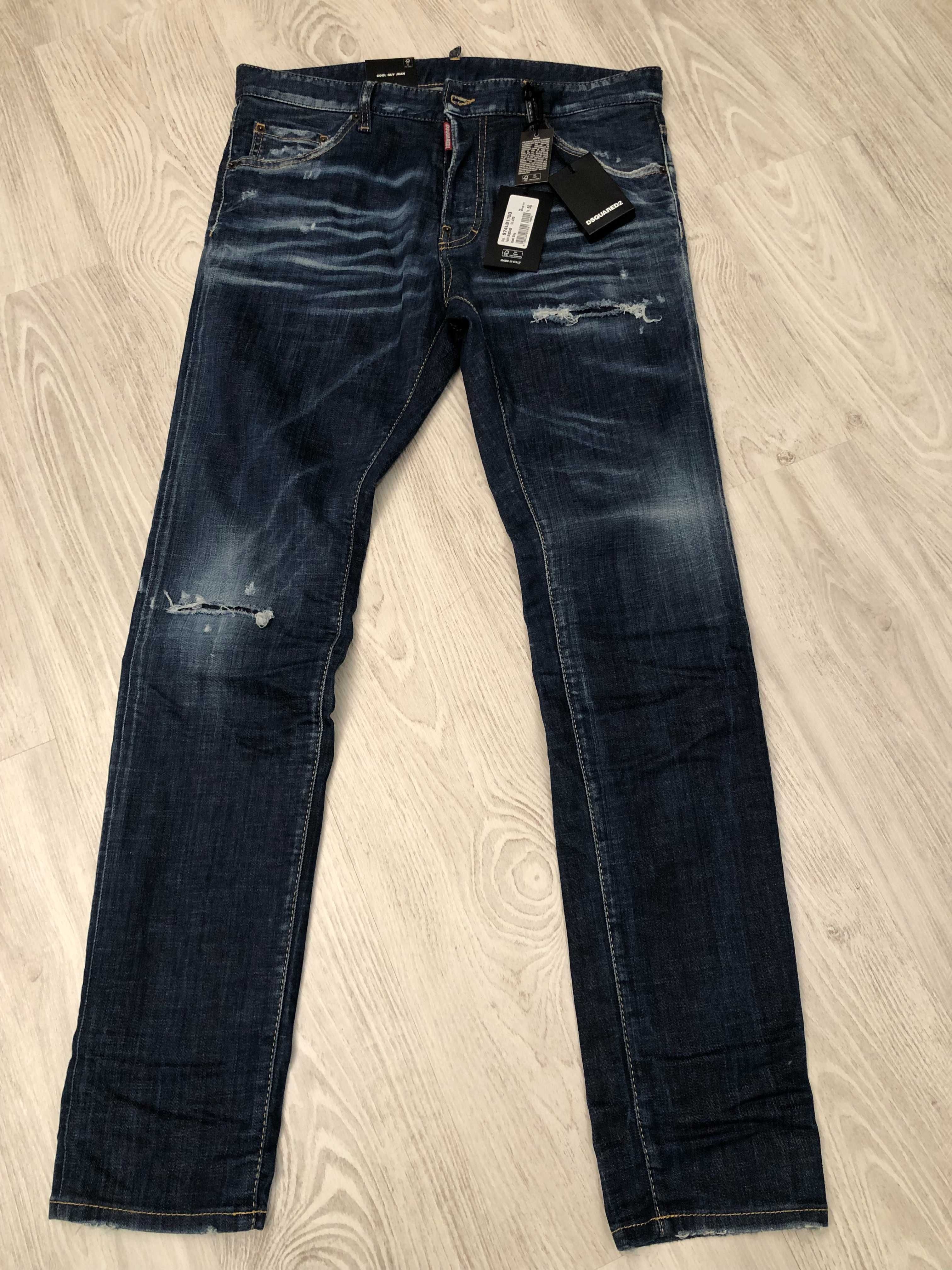 Dsquared2 blugi Cool Guy Jean 50 italy, sau L, retail 625 euro