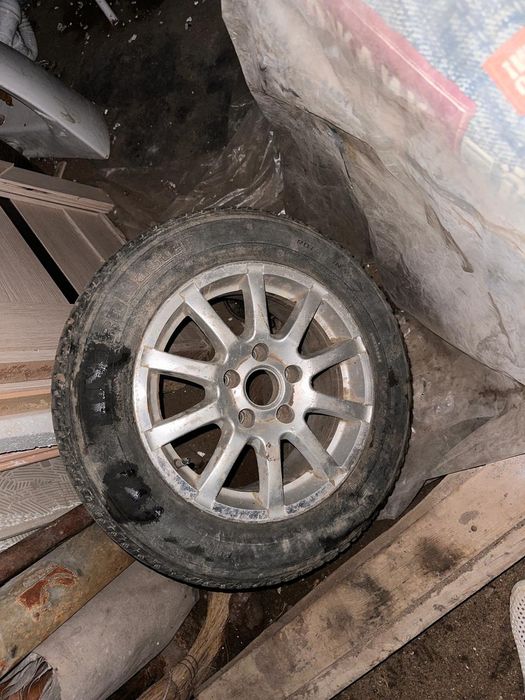 Калёса на запаску титанка