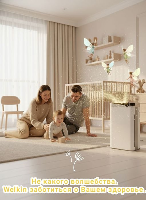 Yangi avlod Havo tozalagich va namlatgich/Очиститель и увлажнитель воз