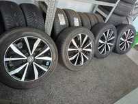 Jante Volkswagen Passat Alltrack TRoc Anvelope vara Hankook 215 55 17
