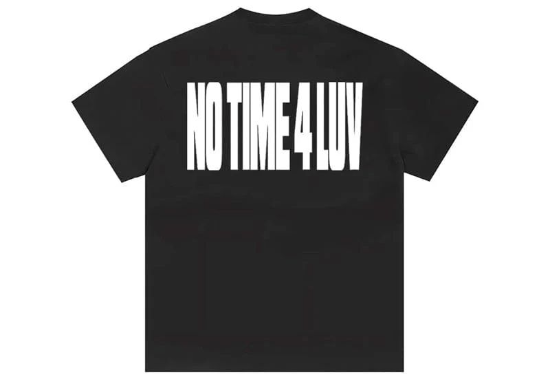 Оригинална Corteiz bomb „no time for luv” тениска чисто нова неползван