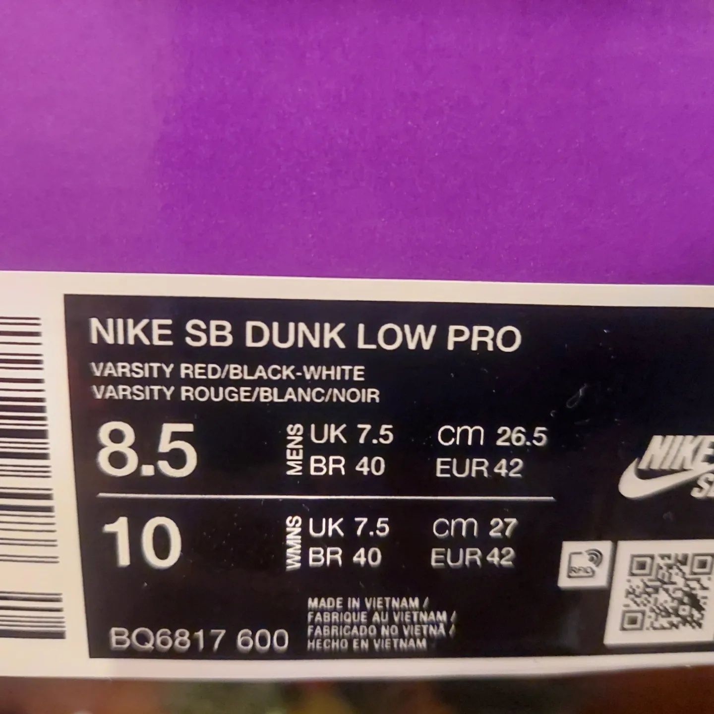 Nike SB Dunk Low Chicago