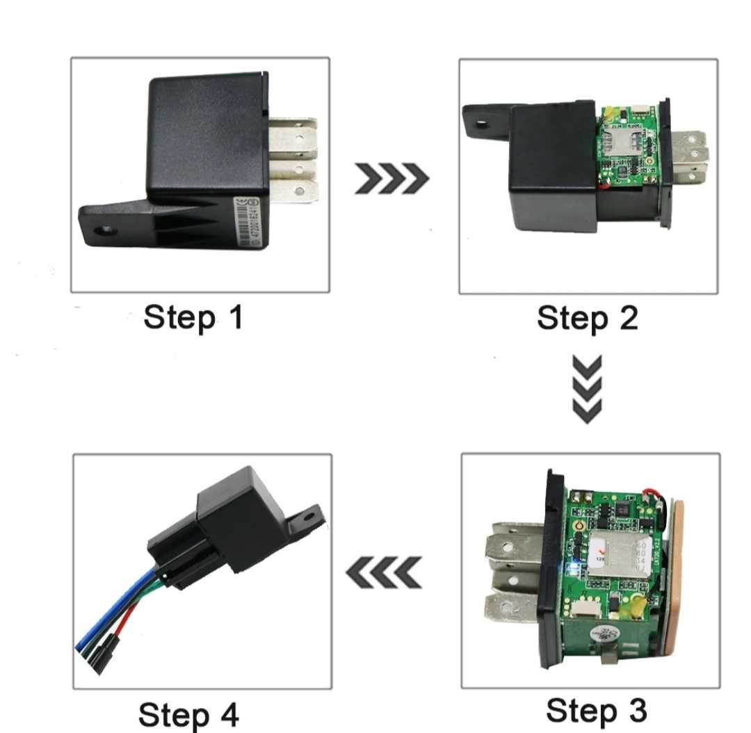 MINI  GPS  проследяващо устройство CJ720 във формата на автореле