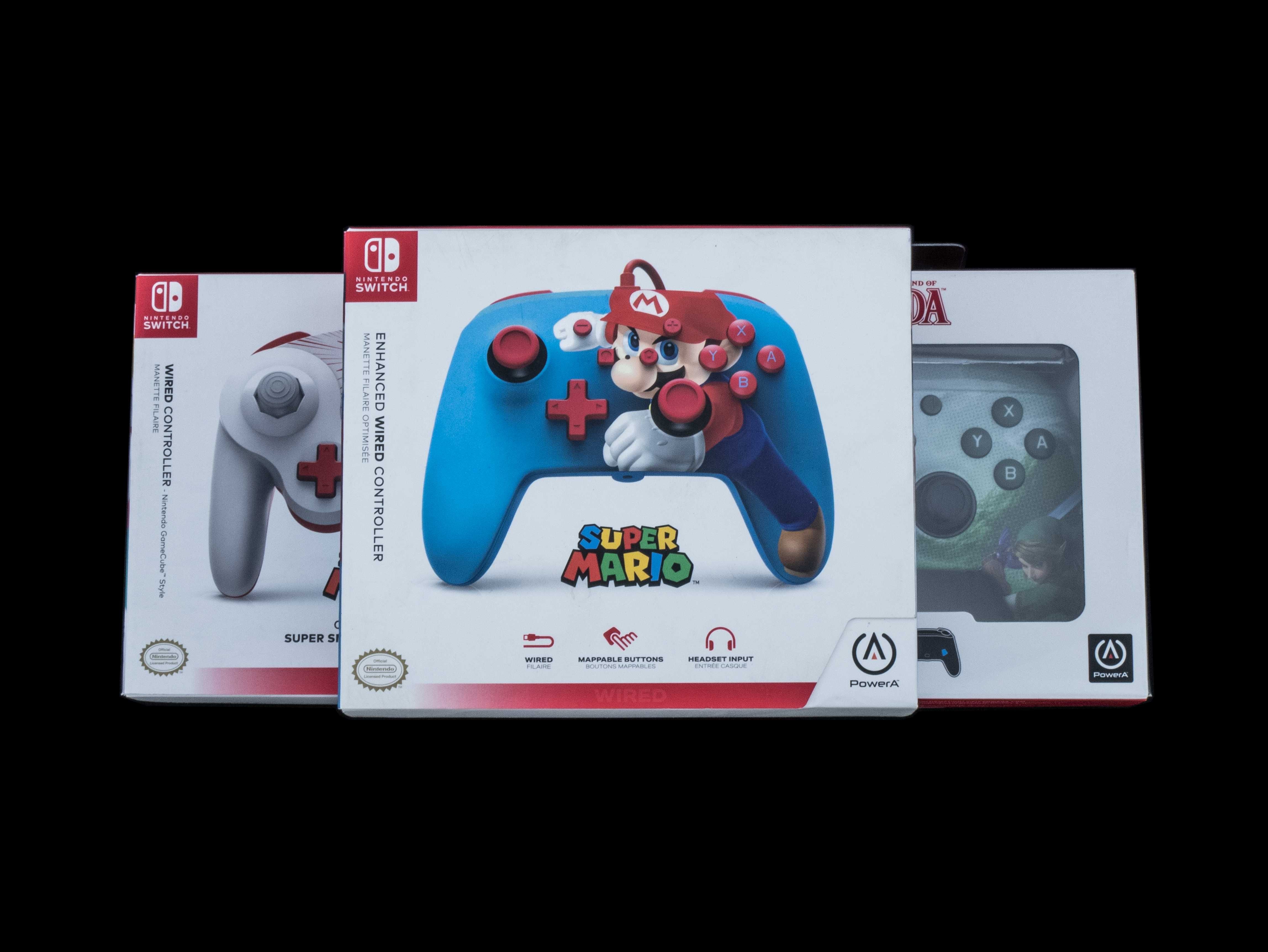 Controller cu fir Nintendo Switch / Super Mario / Zelda / NOI sigilate