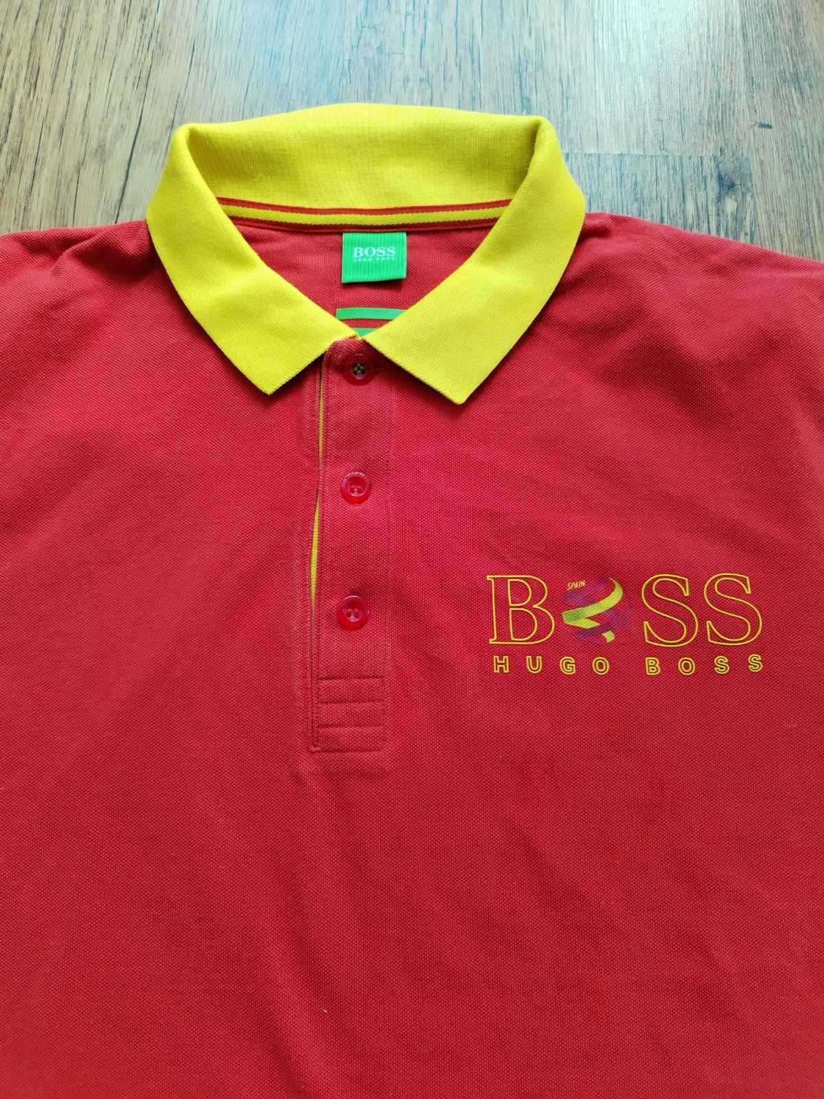 hugo boss green - страхотна мъжка тениска Л