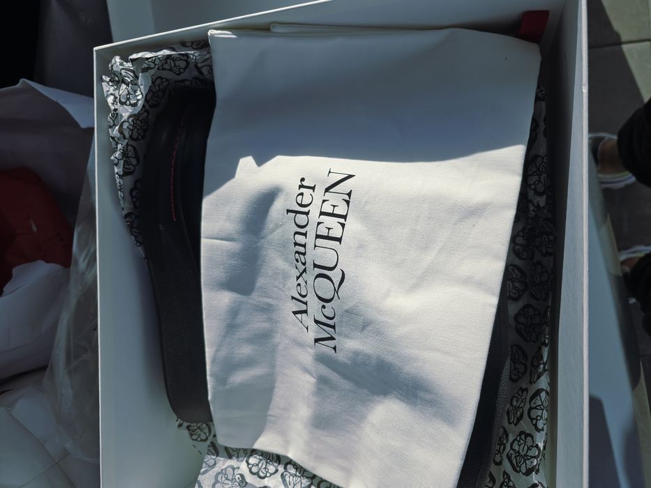 Ghete din.piele Alexander mcqueen