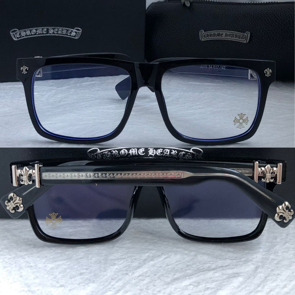 Очила за компютър Диоптрични рамки прозрачни слънчеви chrome hearts