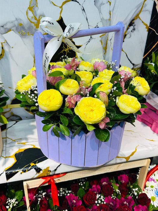 Savatli katarina bables gullari dostavka tashkent