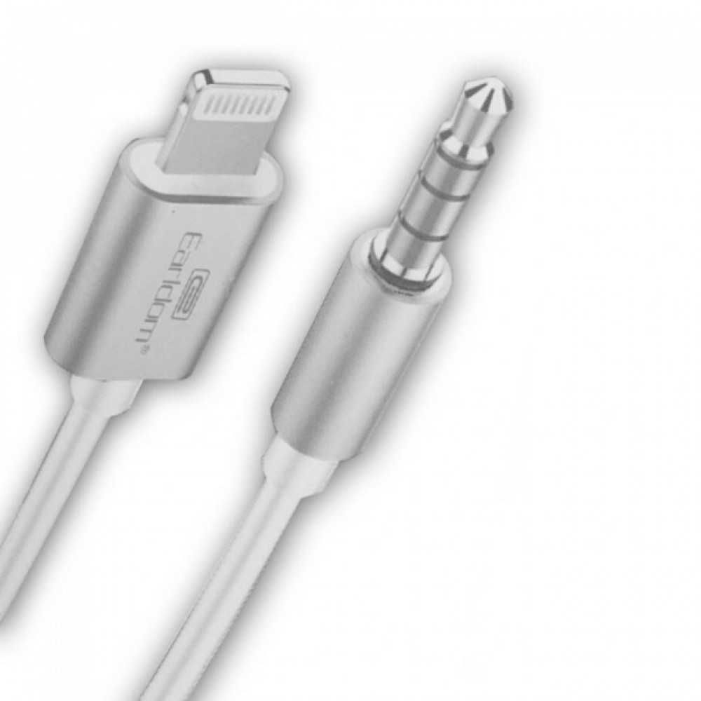 Аудио кабел за iPhone EARLDOM AUX54  3.5mm към iPhone (lightning) 1M