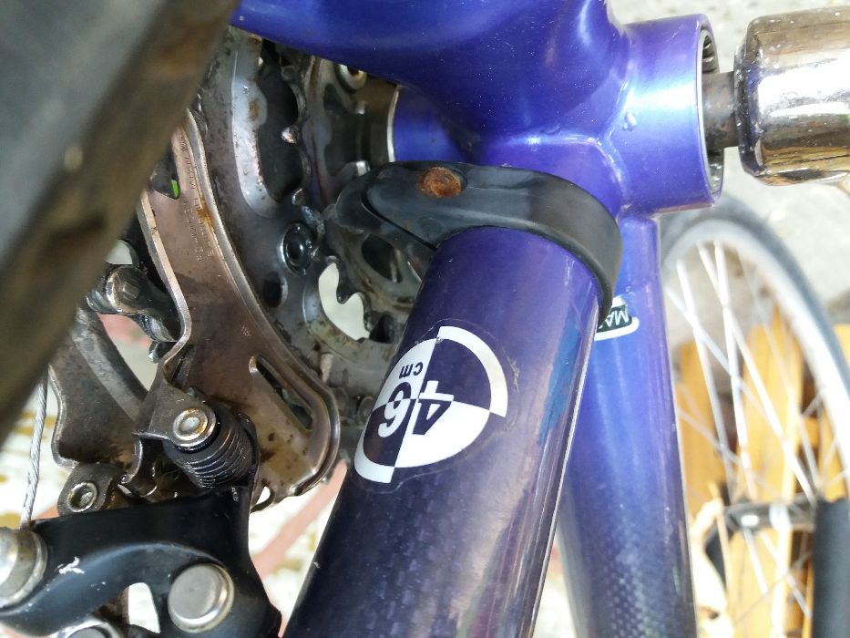 Bicicletă MTB Merida 100% carbon 26' + schimbător