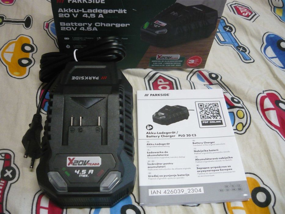 Baterie acumulator Parkside 20 V, 2/4/8 Ah Performance smart bluetooth