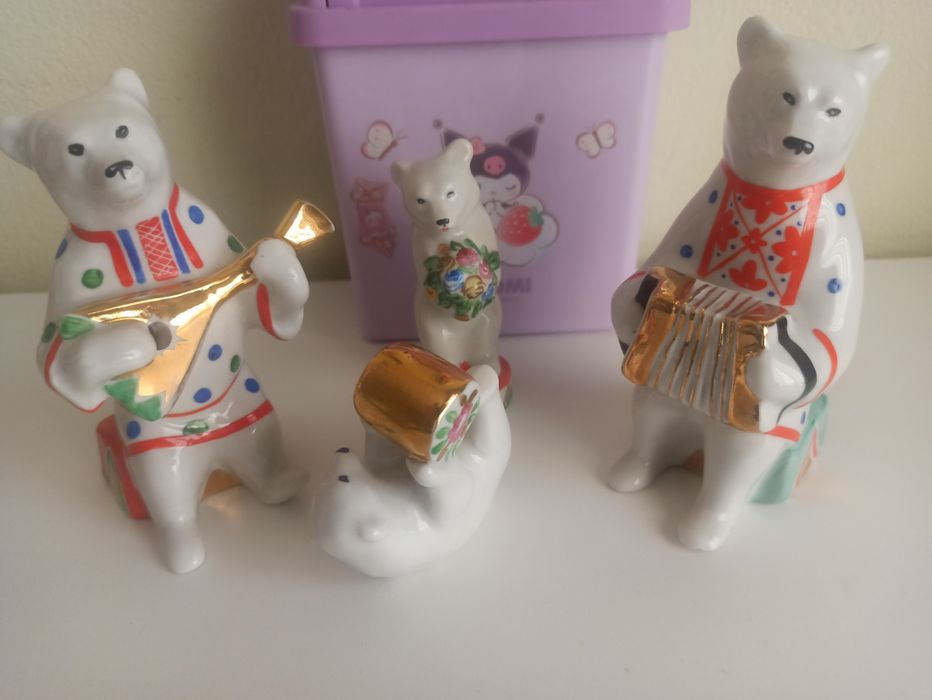 Мишки советского периода музыканты