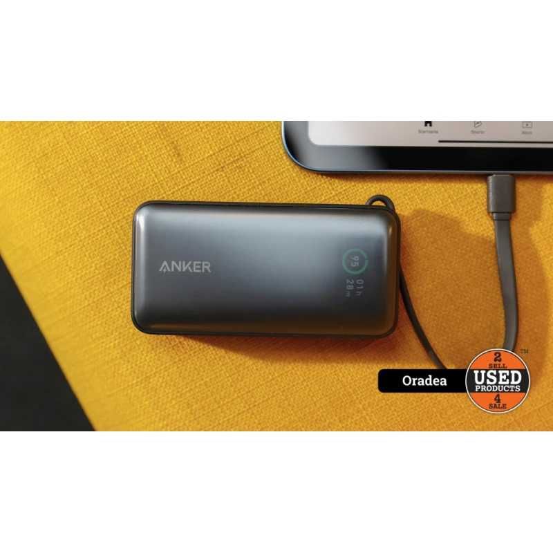 Baterie externa Anker A1259, 10.000 mAh, 30W, USB-C | UsedProducts.ro