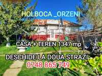 OFERTA!!! Holboca_ORZENI CASA +teren 1347 mp sau TEREN 952 mp -23€