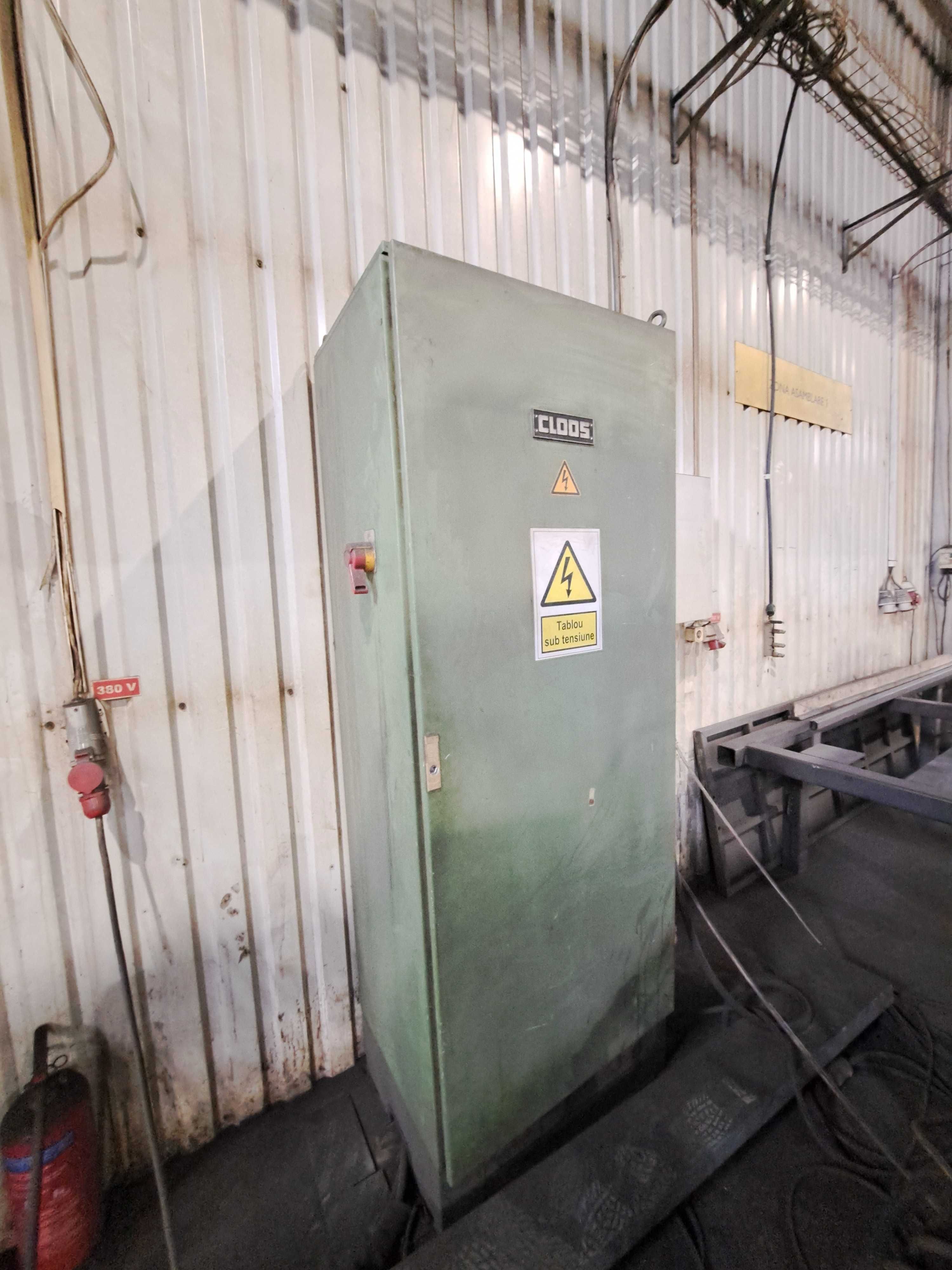 Robot de sudura portal 8 axe  CLOOS