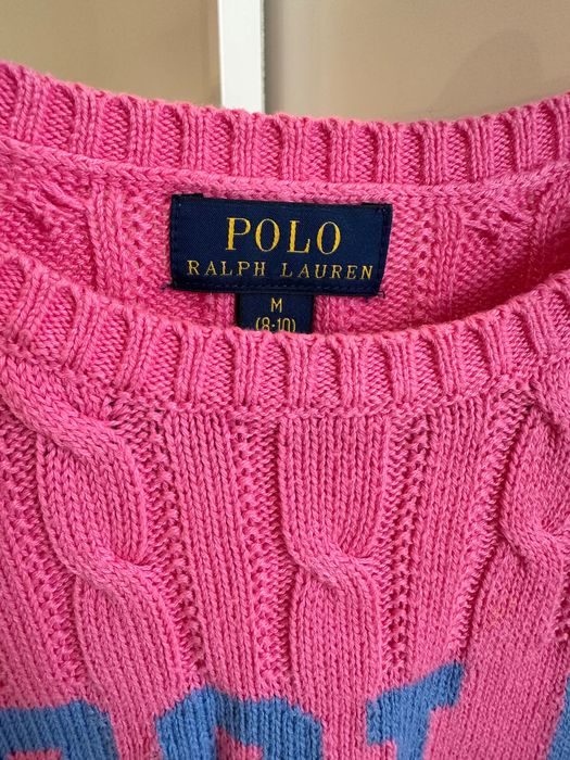 2 Pulovere fetite 9-11 ani masura 152 cm ,2 bucati , Ralph Lauren