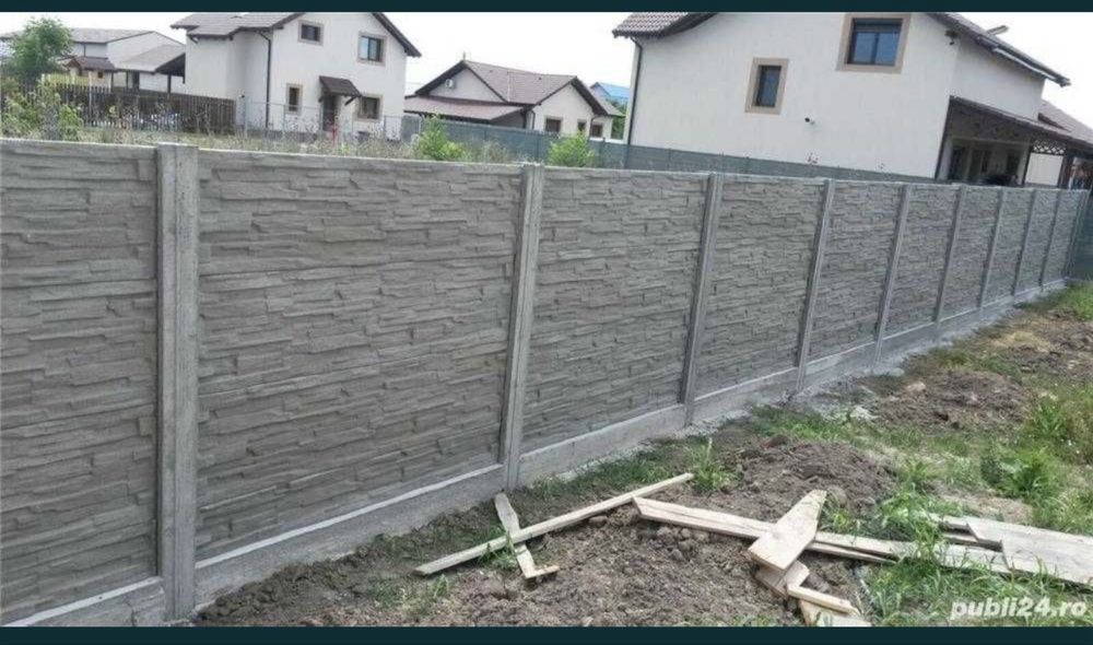 Gard de beton judetul timis