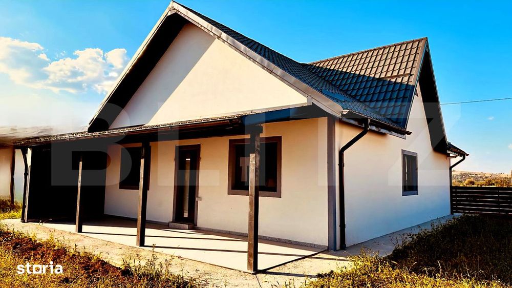 Casa plan parter de vanzare, cu 4 camere, 110 mp utili, zona Letcani