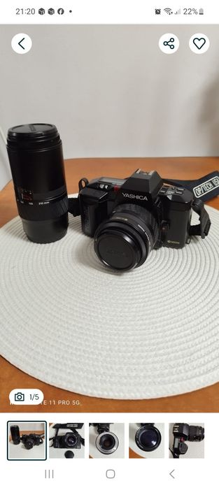 Aparat vintage Yashica 200 AF