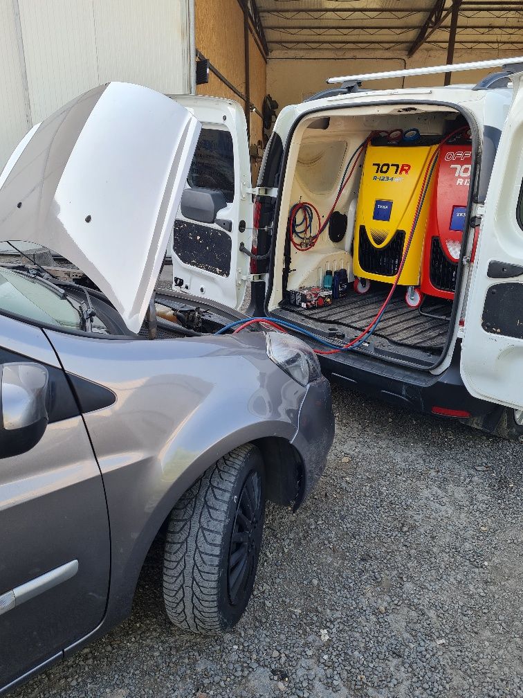 Reparati instalatie climatizare auto/ utilaje [Incarcare freon ]