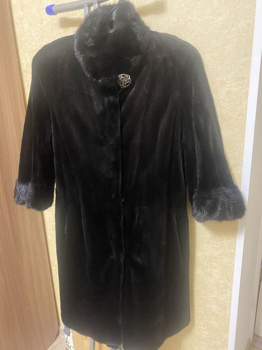 Продам норковую стриженую шубу размер 42/46