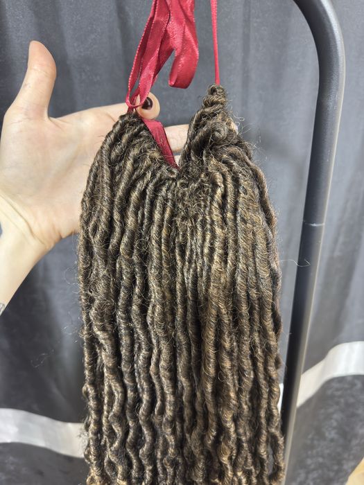 Комплект SE-дред с кудрявыми концами (омбре), 93 штуки