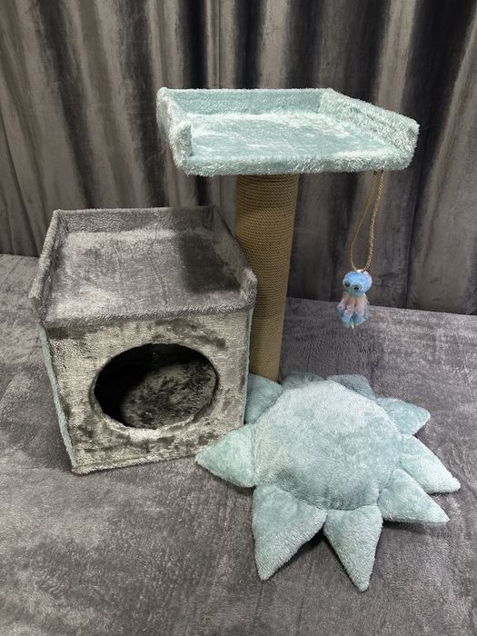 Домик-Когтеточка для кошек и котят