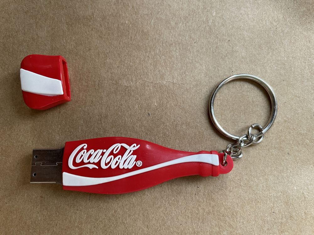 Stick USB Coca cola breloc , brățara de colecție .8 gb .