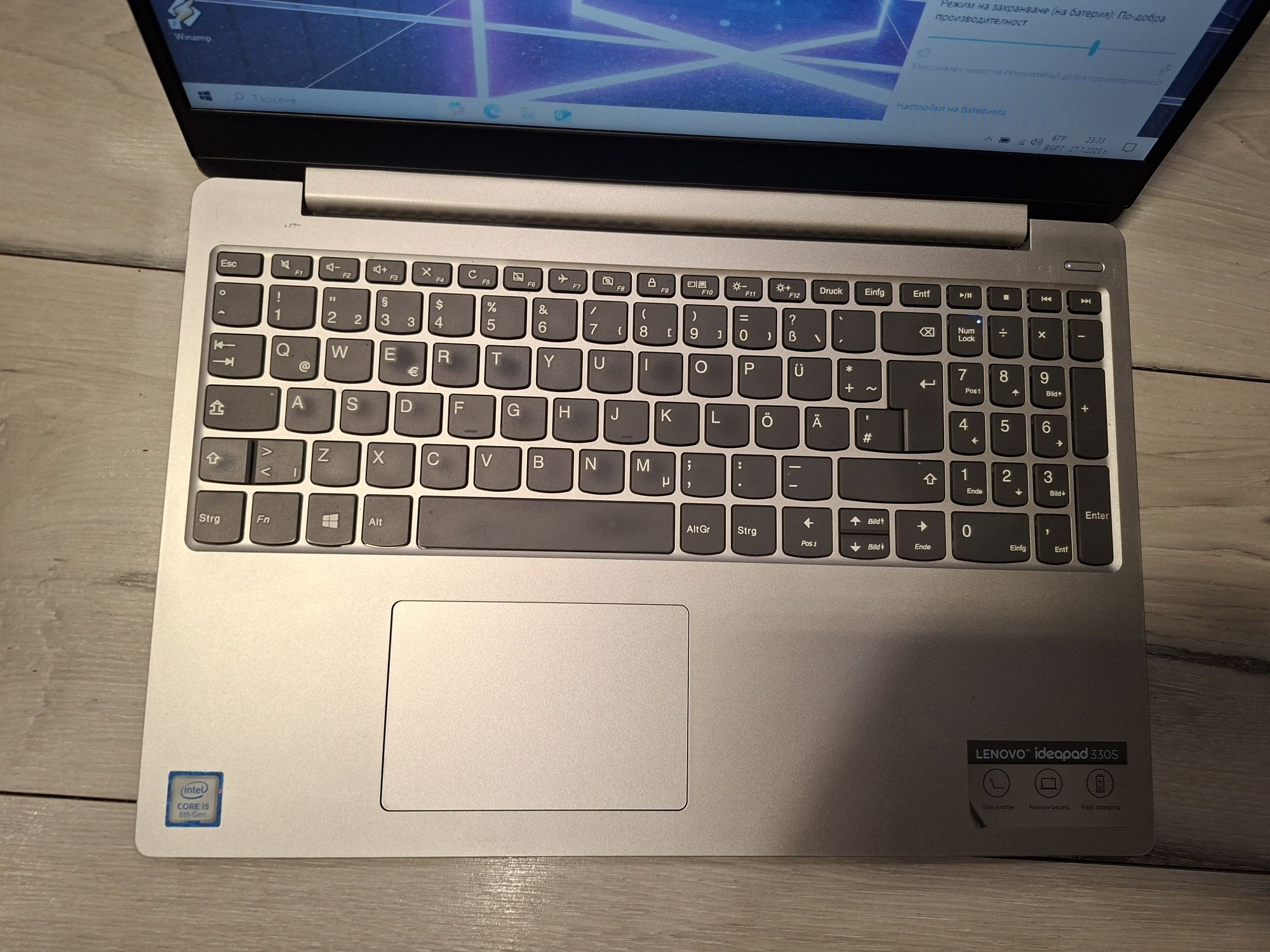 Lenovo ideapad 330s-i5 8250u/8гб/256гб м.2+1 TB хард