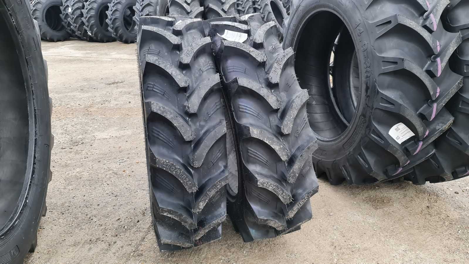 Anvelope noi OZKA 280/85R24 cauciucuri radiale  tractor fata 11.2R24