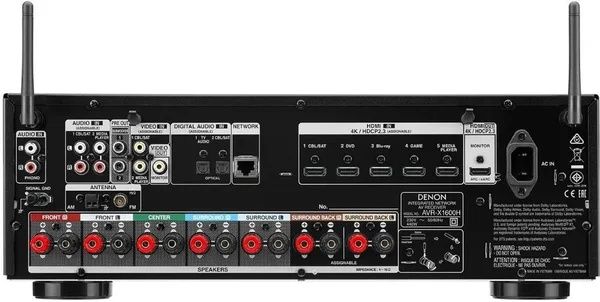 Vând Denon AVR-X1600H, HEOS, Dolby Atmos, DTS:X,  Receiver 7.2