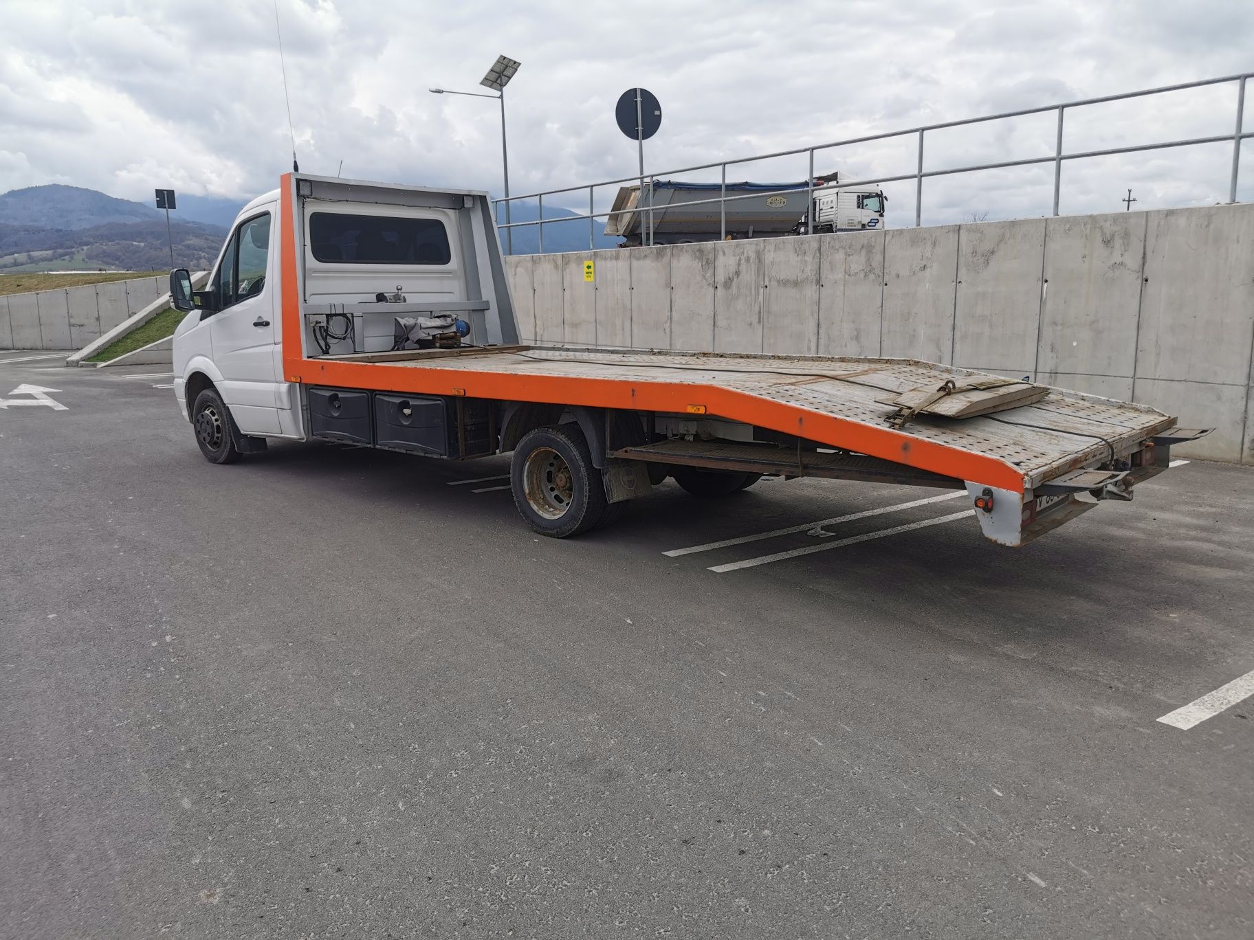 Vw Crafter 2.5 TDI 2009 Platforma auto Autoplatforma