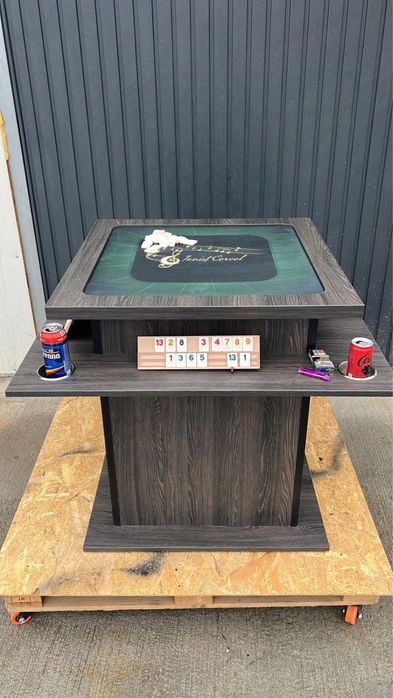 Masa de remi la comanda CustomTables.eu cu LOGO tau stoc