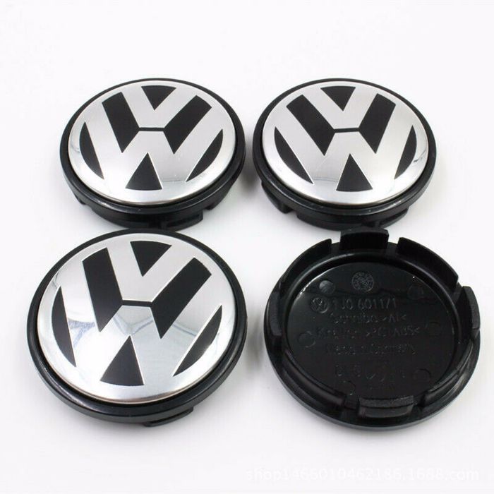 4 Capace roti jante aliaj logo  VW