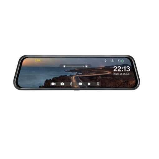 Camera Video Dubla Tip Oglinda NPro, cu Night Vision, 10 inch, Full HD