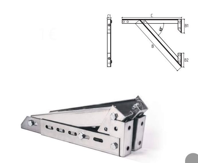 Cos de fum izolat Inox