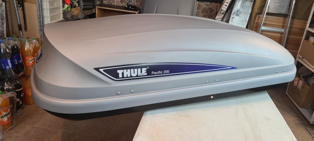 2бр Thule-багажник-автобокс-куфар-кутия за багаж