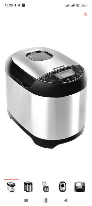 Мультиварка хлебопечь Redmond RBM M-1911 почти новая недорого