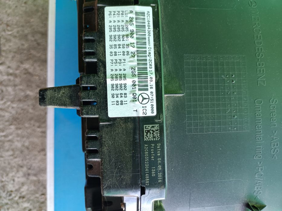 Ceas bord Mercedes C,GLC w205 w253 2015-2019