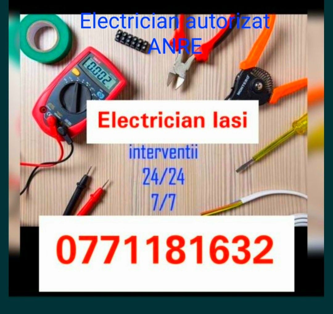 Electrician Iasi 24/24