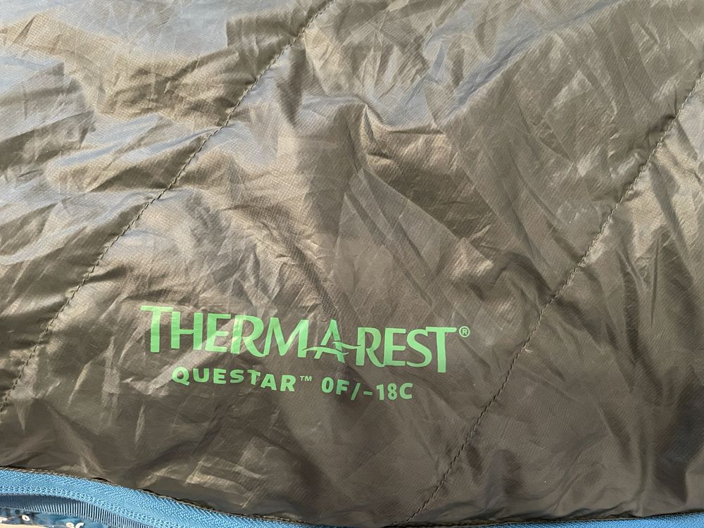 Sac de dormit puf Thermarest Questar -18*C long marmot