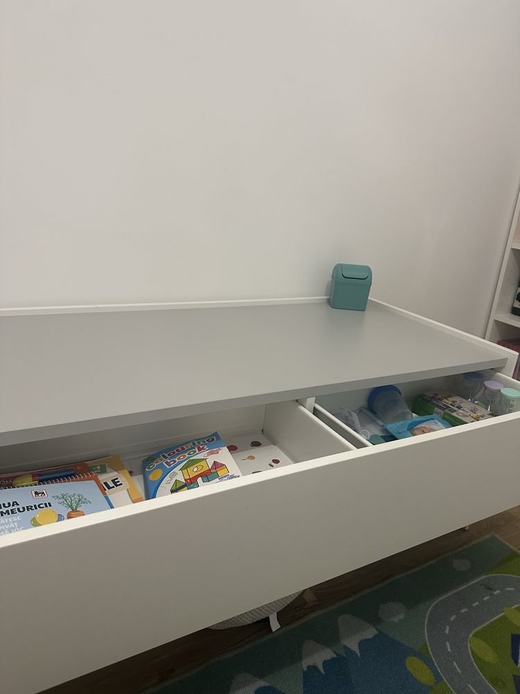 Masa copii Ikea Dundra + cadou puf