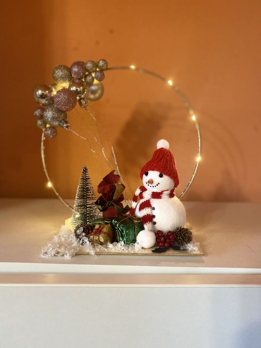 Коледна украса - ръчно изработена