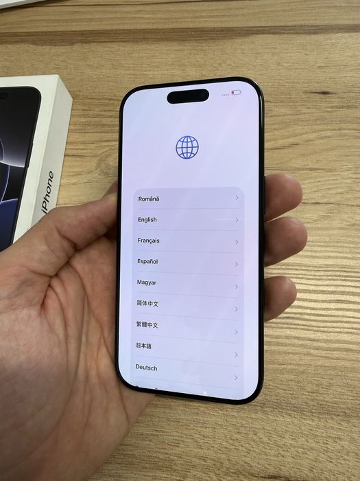 Iphone 16 pro 256 GB | Garantie 05.2027 Vodafone Romania