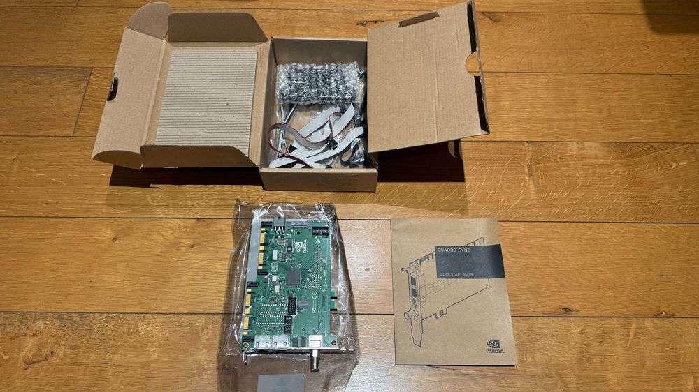 NVIDIA Quadro Sync PNY - Frame/Gen Lock - Stare Nouă – Cutie