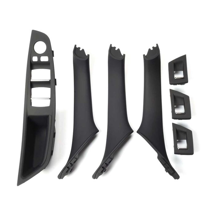 Set maner manere interioare BMW Seria 5 F10 F11 negru crem oyster