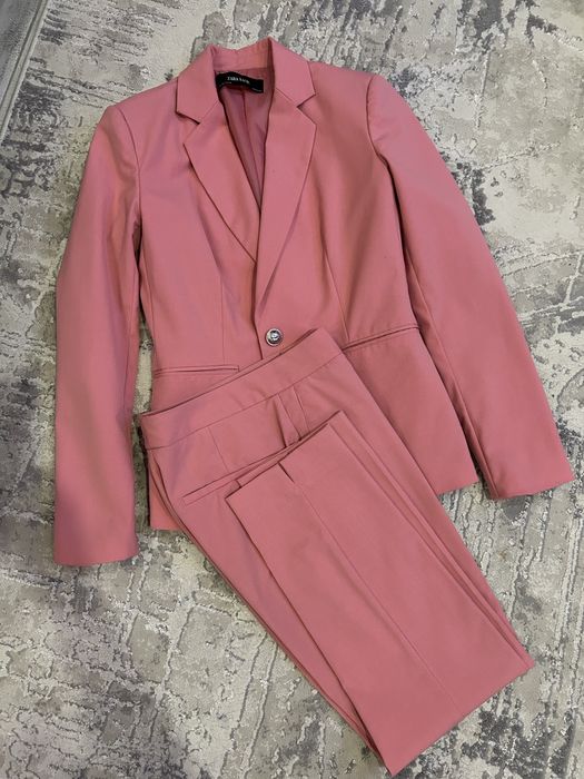 Комплект Zara розов цвят